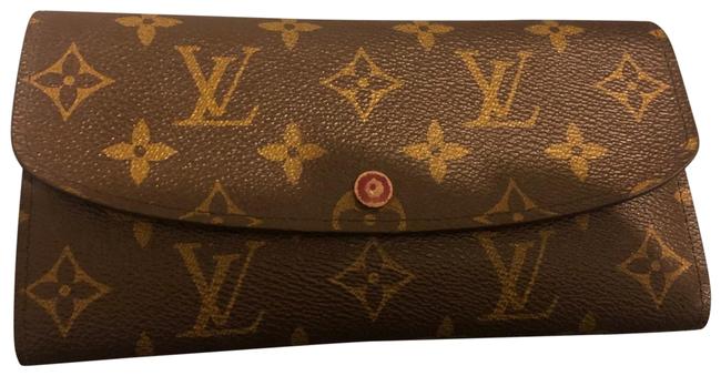 Louis Vuitton Emilie Wallet Fushia Monogram Clutch