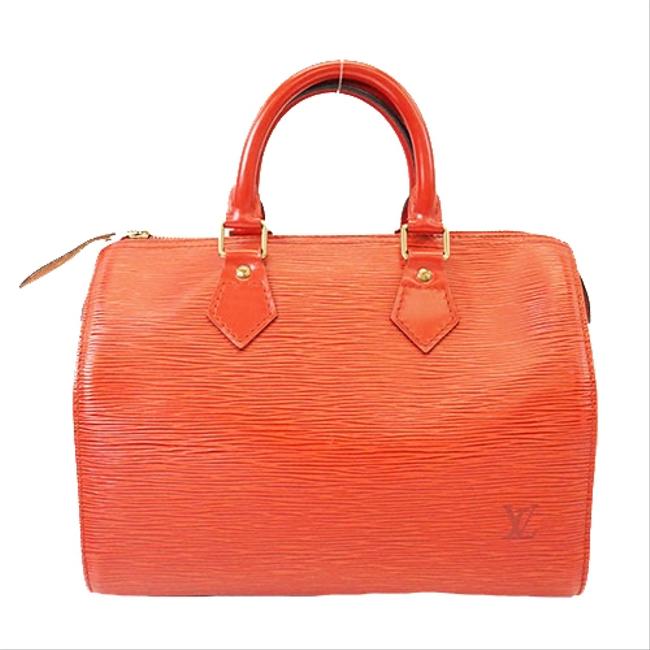 Louis Vuitton Epi M43017 Women Handbag Castilian Red Satchel
