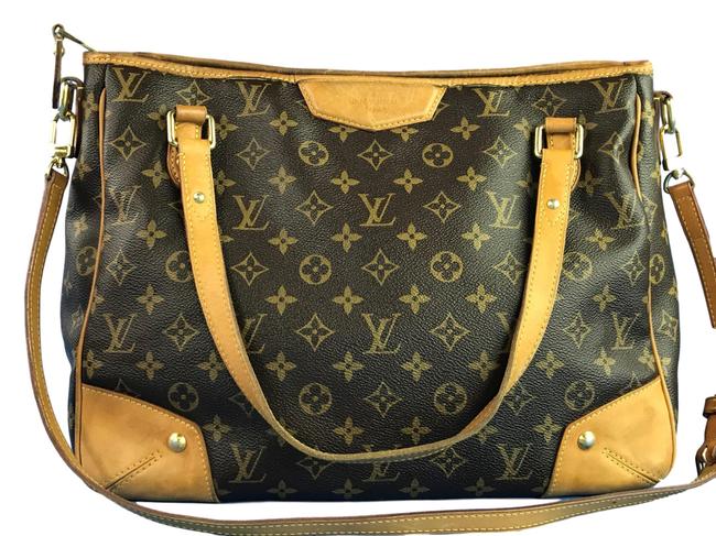 Louis Vuitton Estrela Mm Brown Monogram Canvas Cross Body Bag