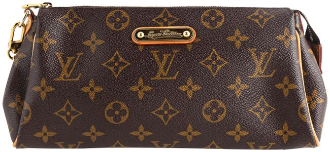 Louis Vuitton Eva Brown Monogram Canvas Clutch