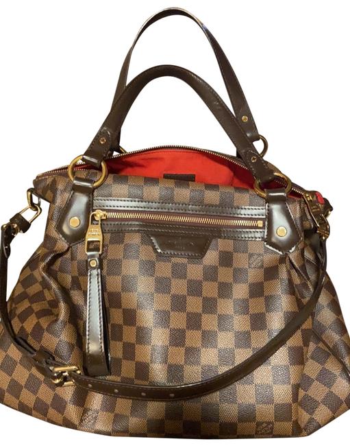 Louis Vuitton Evora Brown Hobo Bag