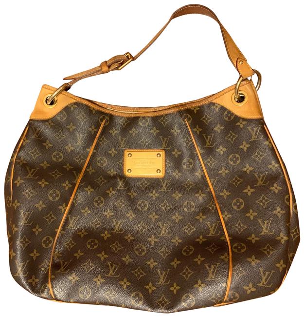 Louis Vuitton Galliera Gm Brown Leather Hobo Bag