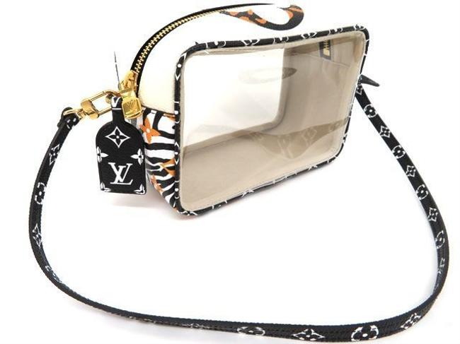 Louis Vuitton Giant Jungle Beach Pouch M67883 Multi Clear Monogram Clutch
