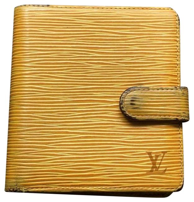 Louis Vuitton Gold Purple #240 Wallet