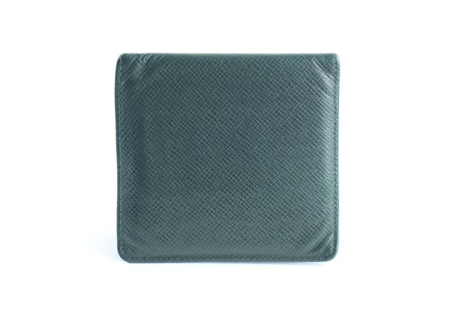 Louis Vuitton Green Epicea Taiga Leather Bifold 11lr0626 Wallet