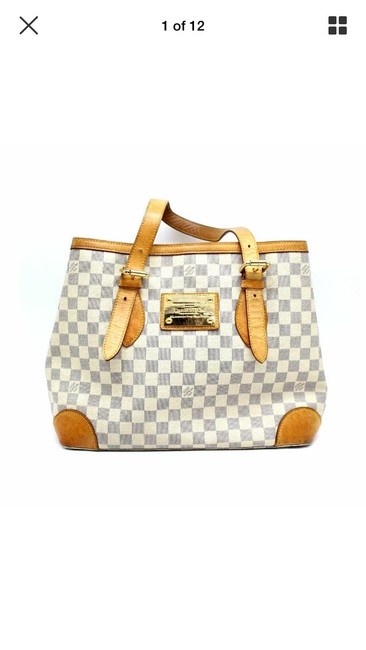 Louis Vuitton Hampstead Damier Azur Gm Tote