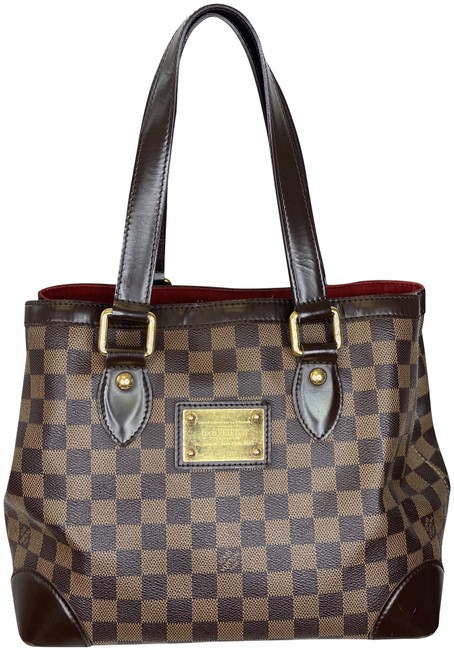 Louis Vuitton Hampstead Damier Ebene 2008 Brown Tote