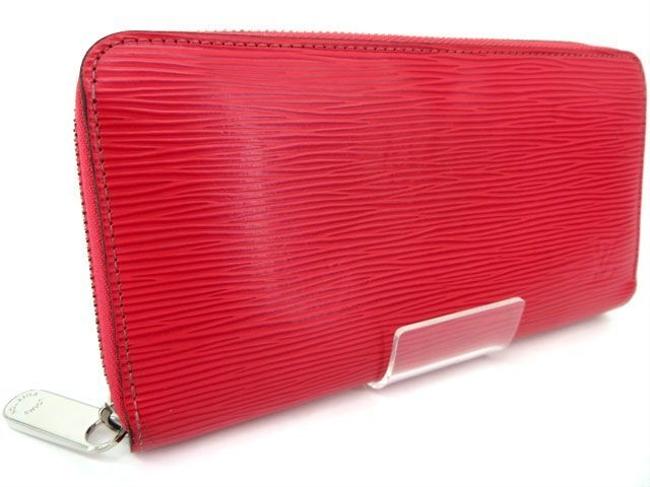 Louis Vuitton Hot Pink Zippy M41954 Round Zipper Wallet