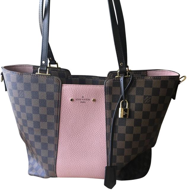 Louis Vuitton Jersey In Magnolia Pink Leather Tote