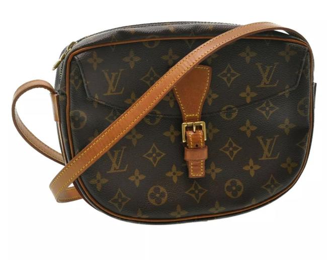Louis Vuitton Jeune fille Mm Monogram Canvas Epi Leather Cross Body Bag