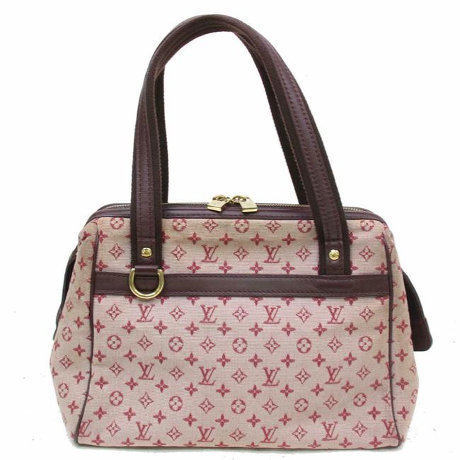 Louis Vuitton Josephine Pm Red Canvas Satchel