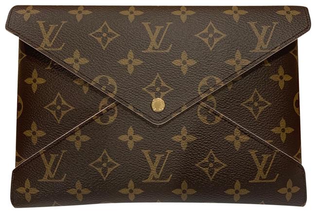 Louis Vuitton Kirigami Large Brown Clutch