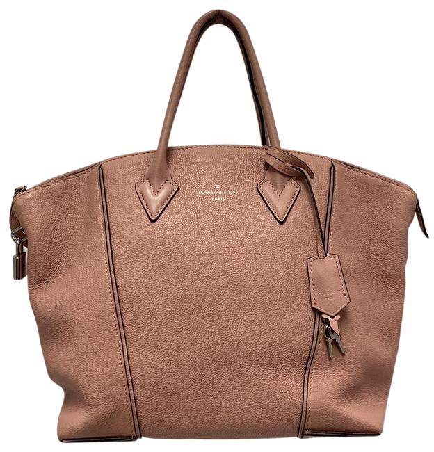 Louis Vuitton Lockit Purse Magnolia Pink Leather Tote