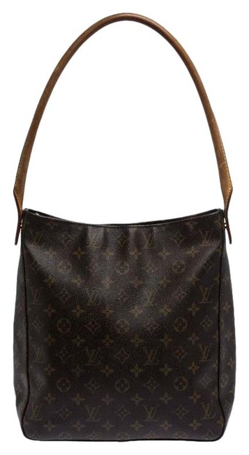 Louis Vuitton Looping Gm Brown Monogram Canvas Hobo Bag