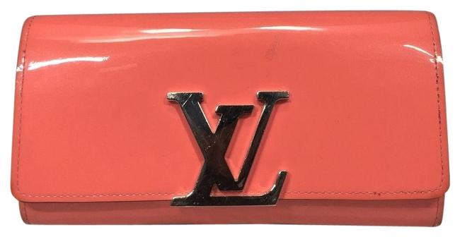Louis Vuitton Long Wallet Vernis Pink Clutch