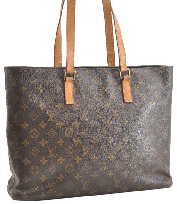 Louis Vuitton Luco Monogram Leather Tote