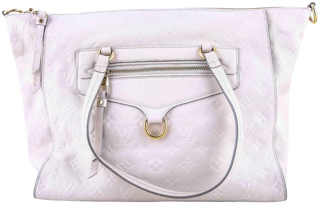 Louis Vuitton Lumineuse Empreinte Dune Beige Leather Tote