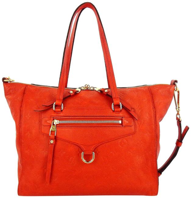 Louis Vuitton Lumineuse Pm Red Monogram Empreinte Leather Cross Body Bag