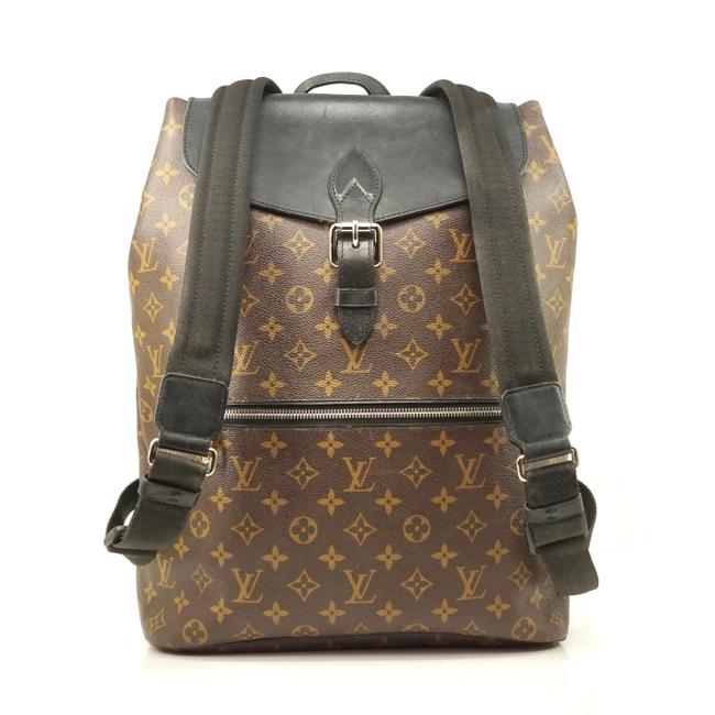 Louis Vuitton Macassar Palk #3581l10 Brown Backpack