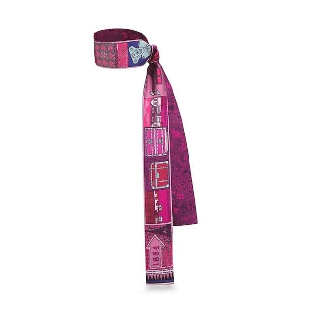 Louis Vuitton Magenta Jeu De Bb Bandeau Scarf Wrap