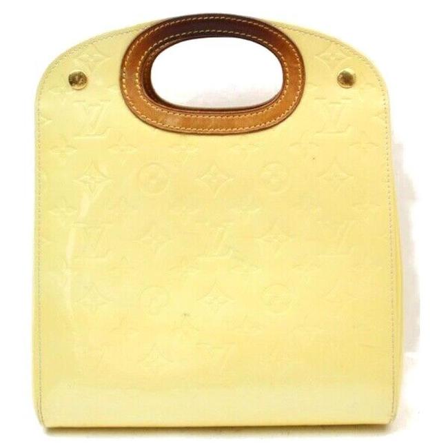 Louis Vuitton Maple Drive Hand Vernis #6053l10 Yellow Shoulder Bag