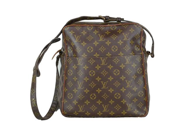 Louis Vuitton Marceau M42064 Brown Monogram Canvas Cross Body Bag
