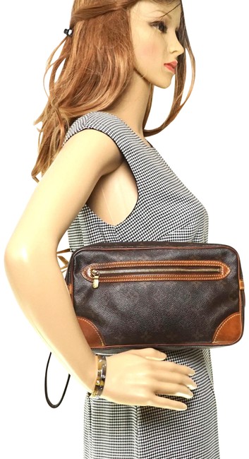 Louis Vuitton Marly Dragonne Gm #6056l10 Brown Clutch