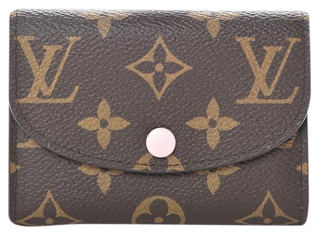 Louis Vuitton Monogram Rosalie Coin Purse Rose Ballerine Wallet