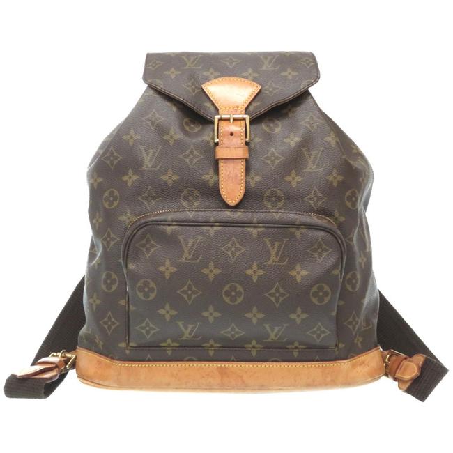 Louis Vuitton Monsuri Gm M51135 Lv Brown  Monogram Backpack