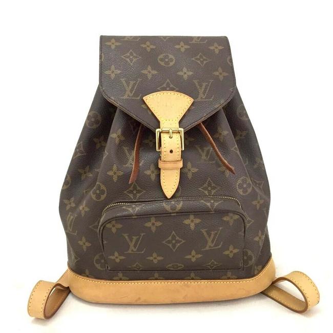 Louis Vuitton Montsouris Monogram Pm Brown Backpack