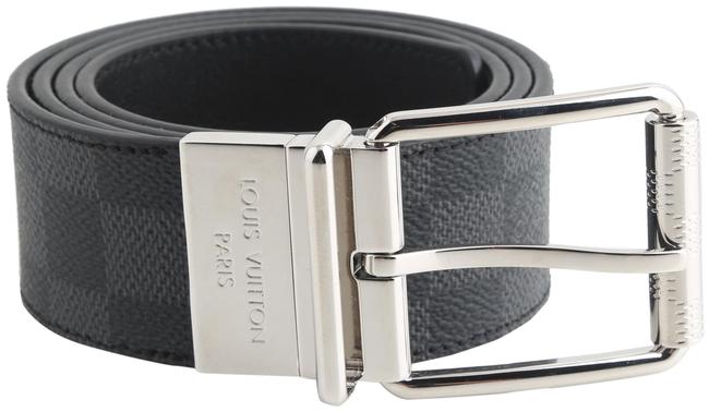 Louis Vuitton Multicolor Damier Print 40mm Reversible Belt