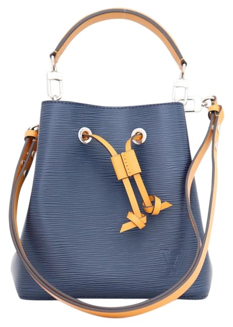Louis Vuitton Neonoe Bb Indigo Safran Epi Leather Cross Body Bag