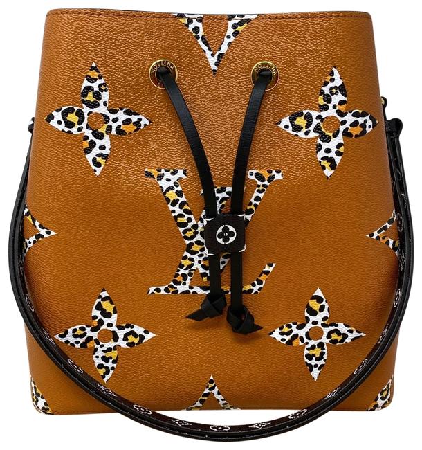 Louis Vuitton Neonoe Jungle Monogram Caramel Hobo Bag