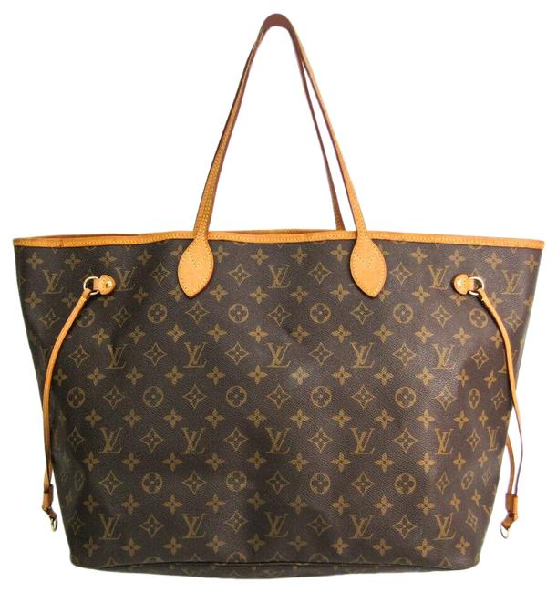 Louis Vuitton Neverfull Gm Monogram Leather Tote