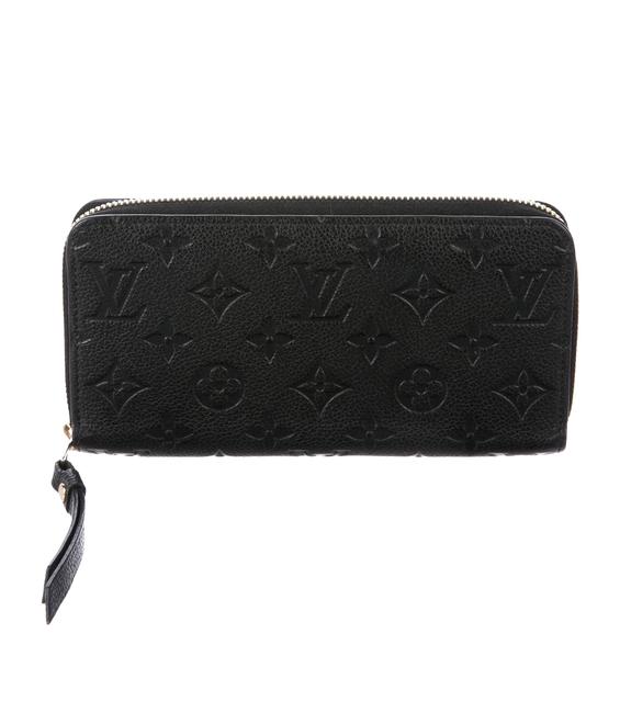 Louis Vuitton Noir Empreinte Zippy Wallet