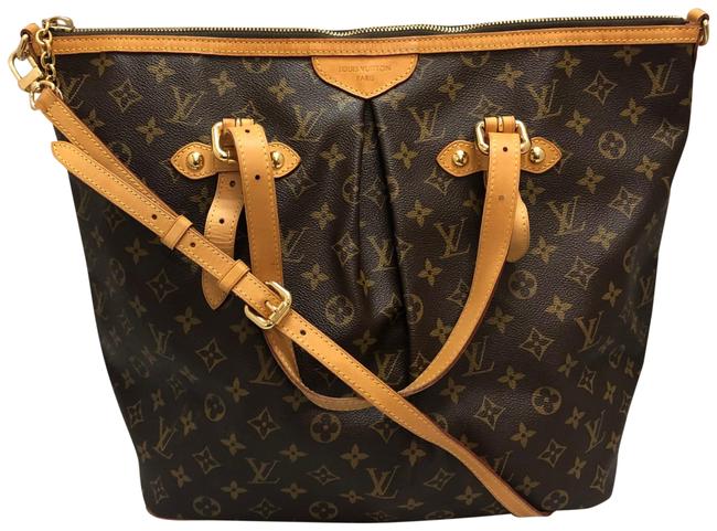 Louis Vuitton Palermo Gm Brown Monogram Canvas Tote