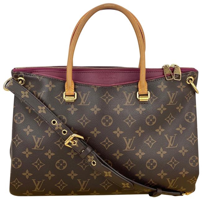 Louis Vuitton Pallas Monogram M40906 A477 Aurore Leather Cross Body Bag