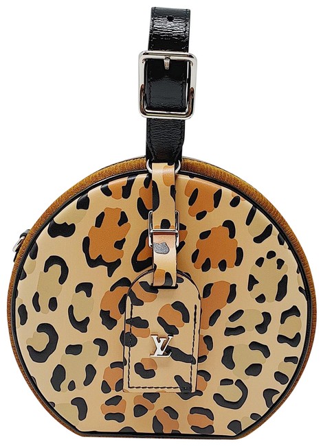 Louis Vuitton Petite Boite Chapeau Leopard Reverse Cross Body Bag