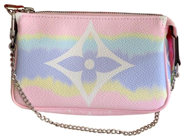 Louis Vuitton Pink Escale Pochette Mini Wallet