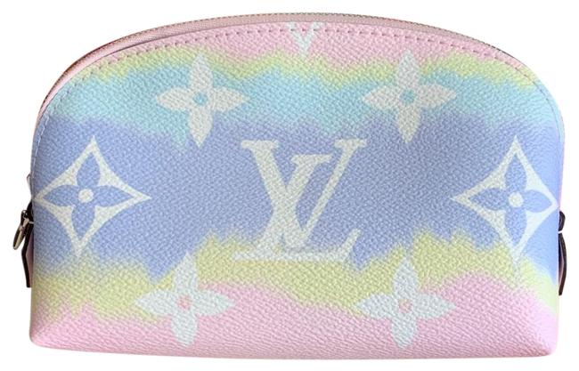 Louis Vuitton Pink Escale Pouch Limited Edition Cosmetic Bag