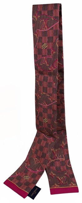 Louis Vuitton Pink New 2019 Bandeau Scarf Wrap