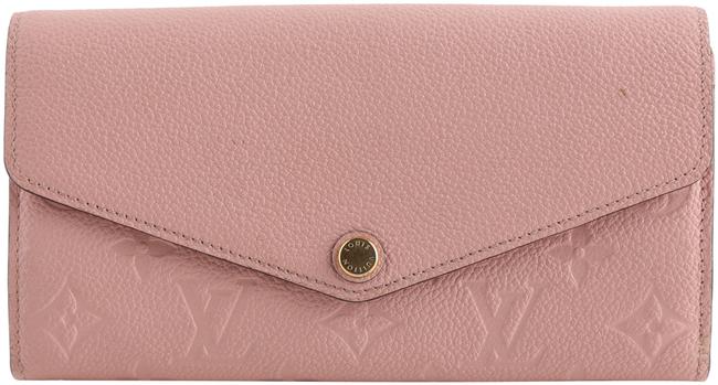Louis Vuitton Pink Sarah Empreinte Wallet