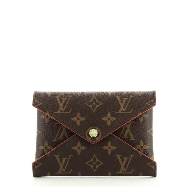 Louis Vuitton Pochette Kirigami Mm Brown Monogram Canvas Clutch