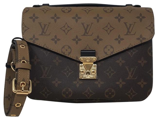 Louis Vuitton Pochette Metis Reverse Monogram Coated Canvas Cross Body Bag