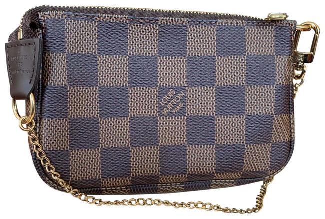 Louis Vuitton Pochette Mini Accessories Canvas Wristlet