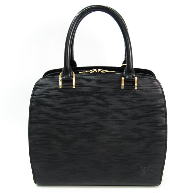 Louis Vuitton Pont Neuf M52052 Handbag Noir Epi Leather Satchel