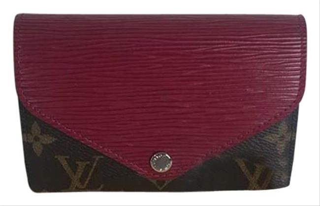 Louis Vuitton Purple Marie Lou Compact Epi Monogram Wallet