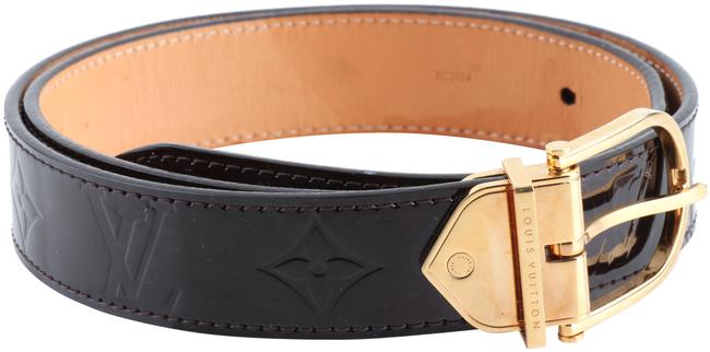 Louis Vuitton Purple Vernis Ceinture 30 Mm Belt