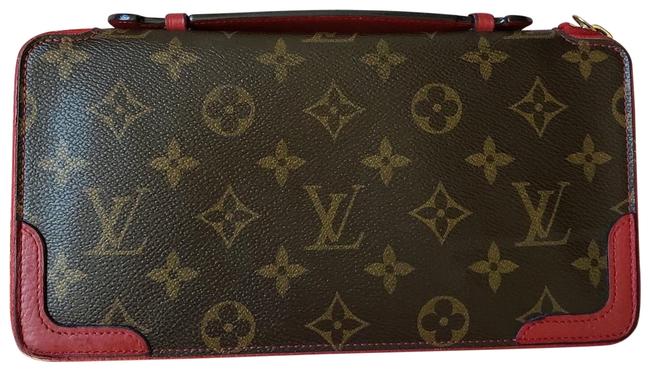 Louis Vuitton Red Daily Organizer Wallet