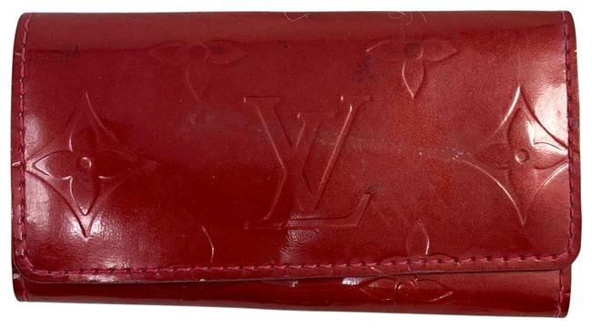 Louis Vuitton Red Key Holder Mgkh0020 Wallet